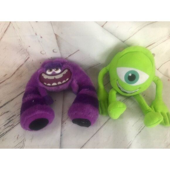 Disney's monsters university inc stuffed animals mike and Art - Picture 1 of 6